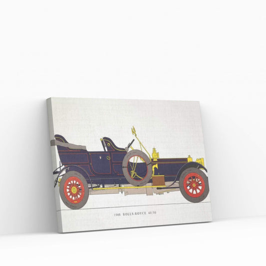 Auto: Rolls-Royce, 1908 Canvas Wall Art - Y Canvas