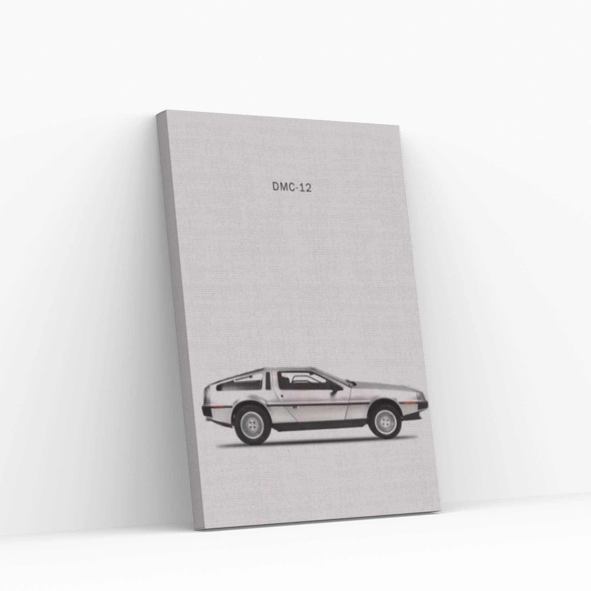 1981 DeLorean DMC-12 Canvas Wall Art - Y Canvas