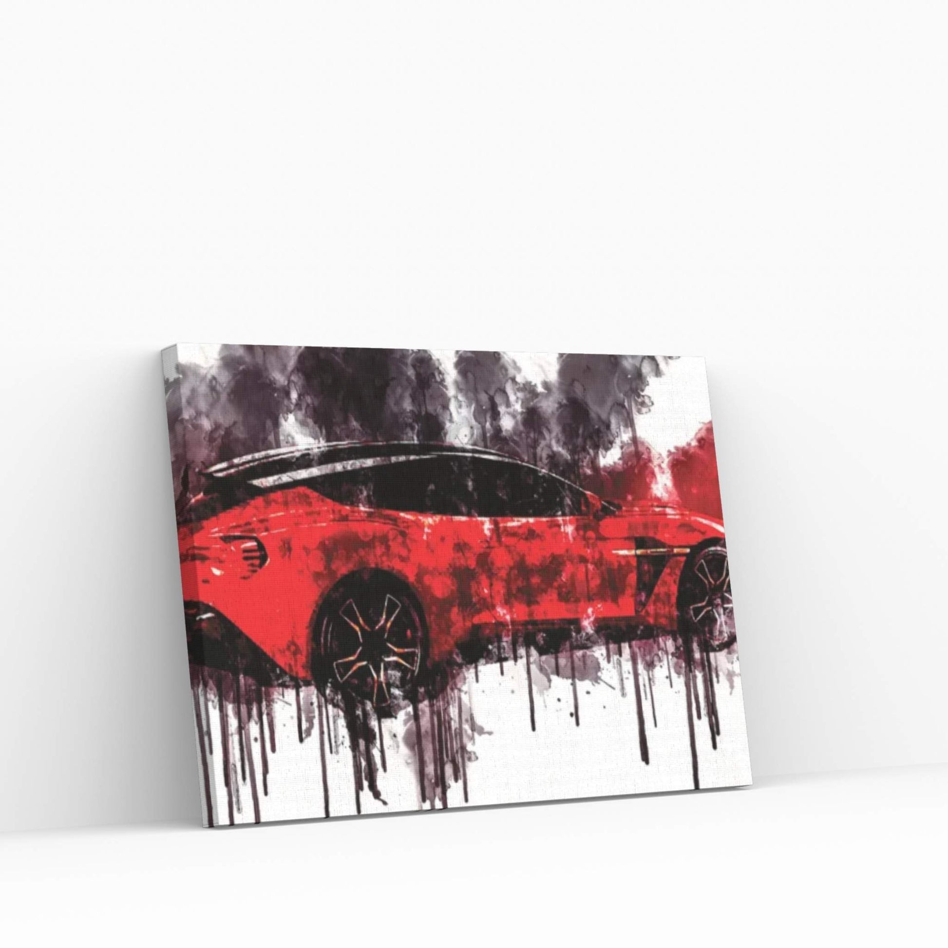 2018 Aston Martin Vanquish Zagato Shooting Brake Canvas Wall Art - Y Canvas