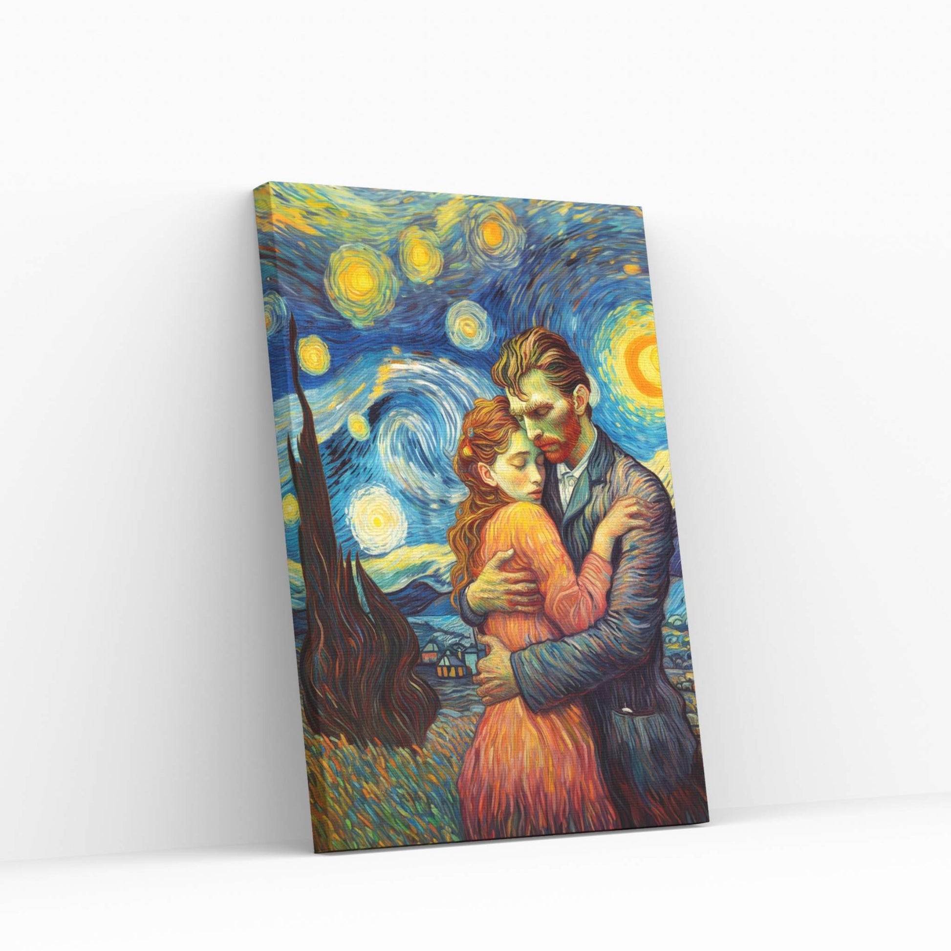 Van Gogh Love Reproduction Canvas Wall Art - Y Canvas