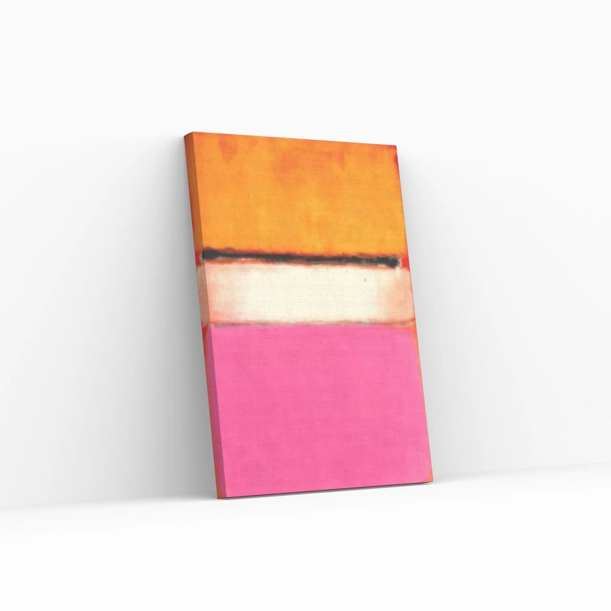 Mark Rothko Print Exhibition Canvas Wall Art,Red Exhibition Mark Rothko Art - Y Canvas