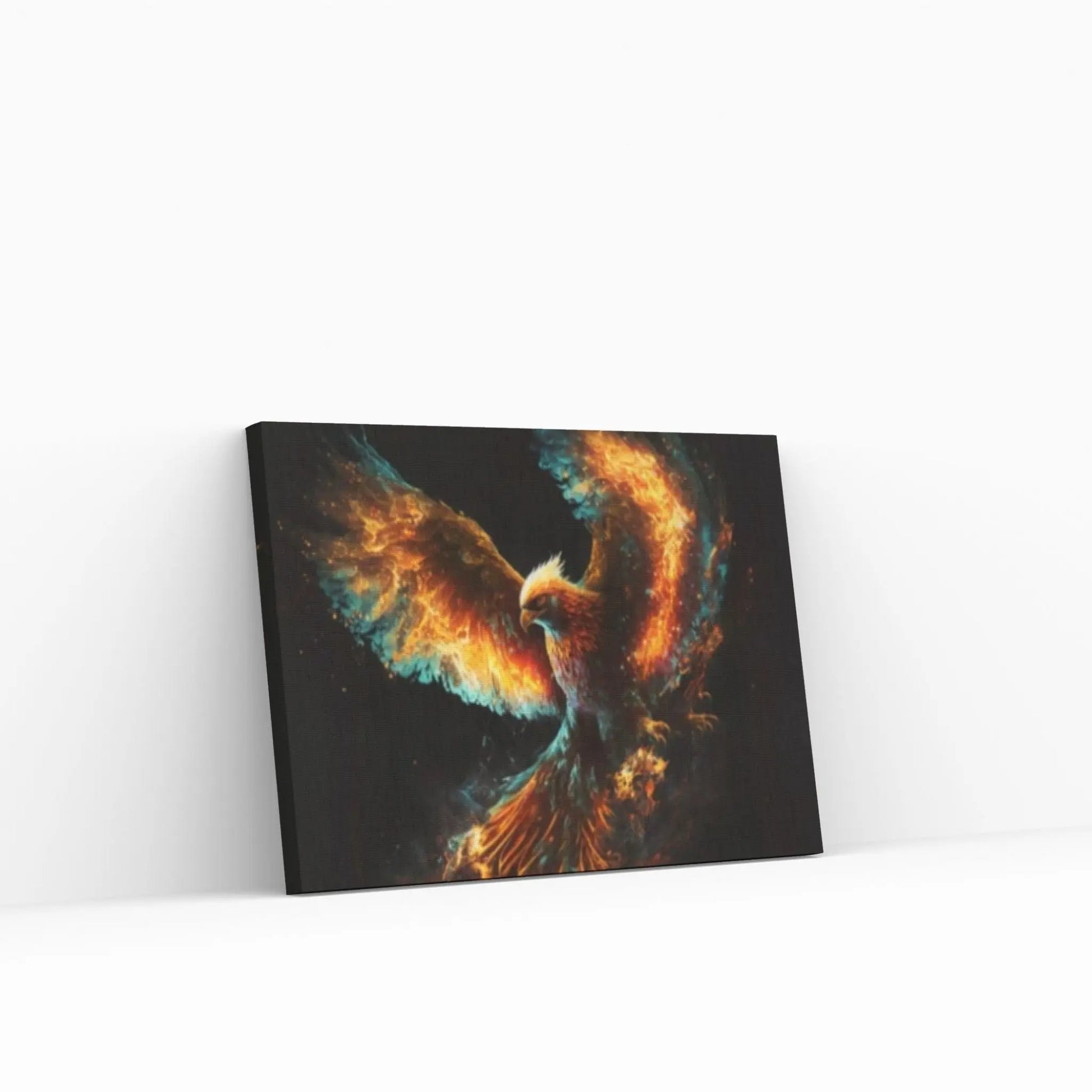 Phoenix Wall Art, Huge Canvas Wall Decor,Phoenix Rebirth Canvas - Y Canvas