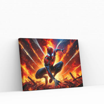 Spiderman Canvas Wall Art - Y Canvas