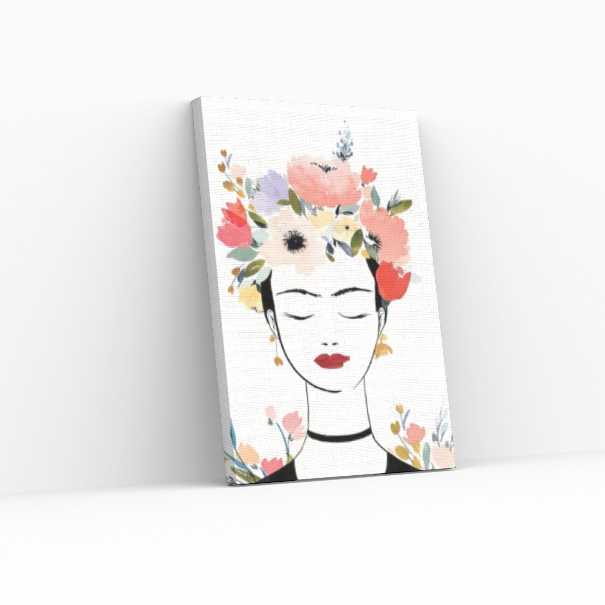 Frida Kahlo Poster, Frida Kahlo Canvas Art, Frida Kahlo Canvas Table, Frida Kahlo Print - Y Canvas