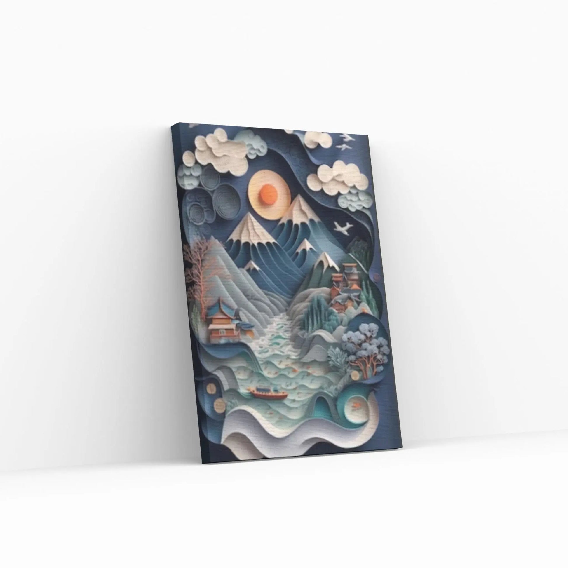 Japanese canvas Large canvas art Japanese art print, Canvas wall art - Y Canvas