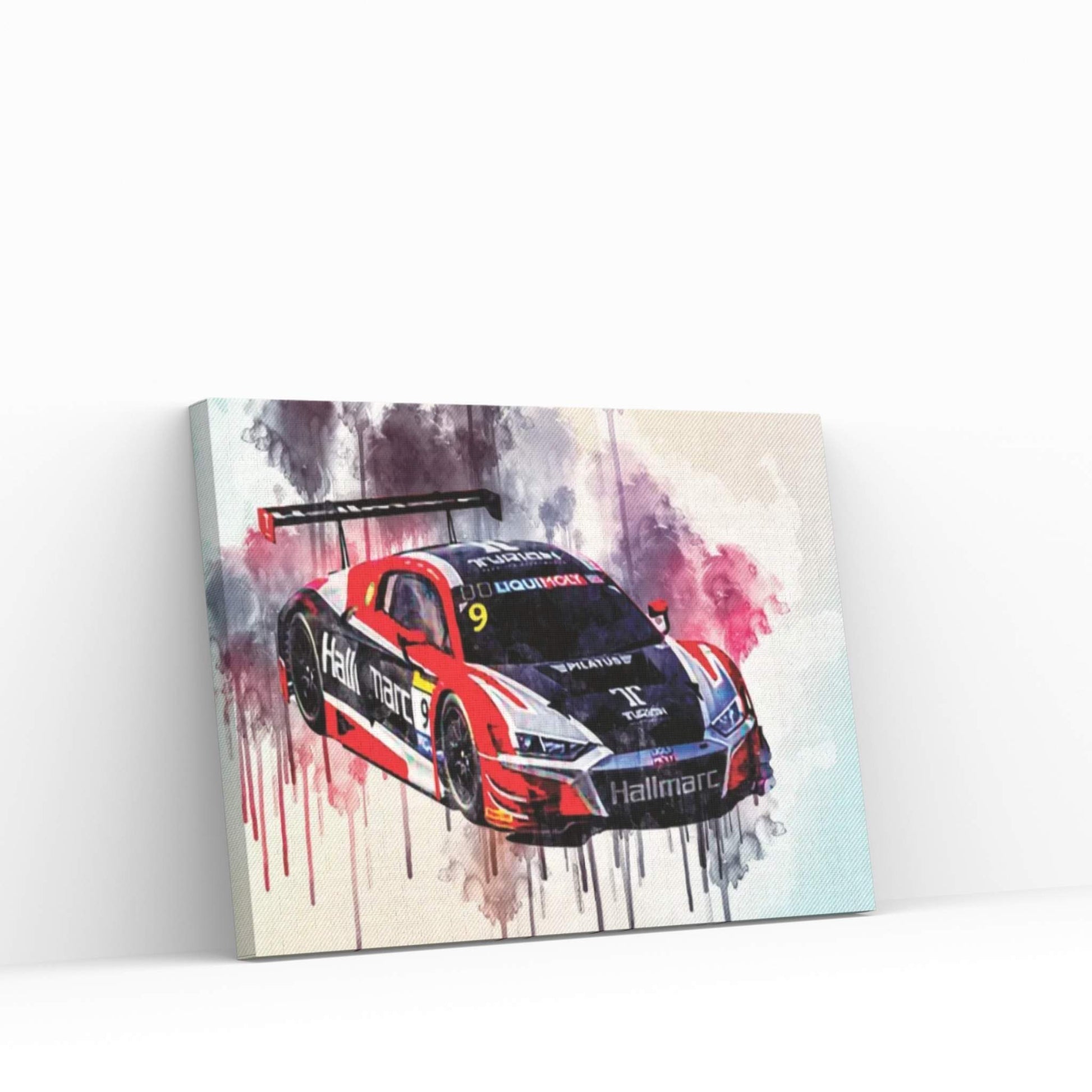 Audi R8 Lms 2020 24 Hours Of Le Mans 2020 Bathurst Canvas Wall Art - Y Canvas