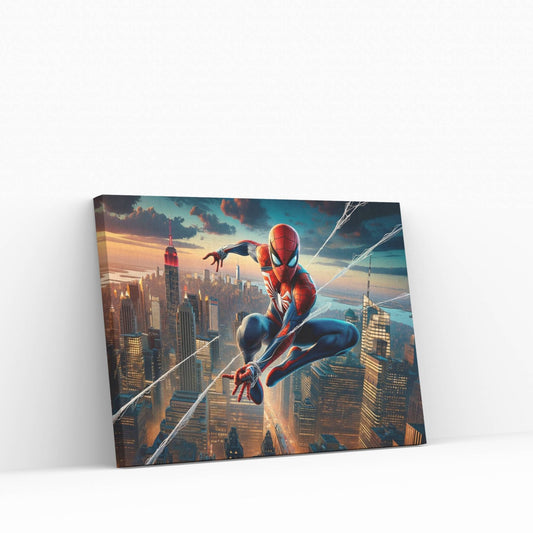 Spiderman Canvas Wall Art - Y Canvas