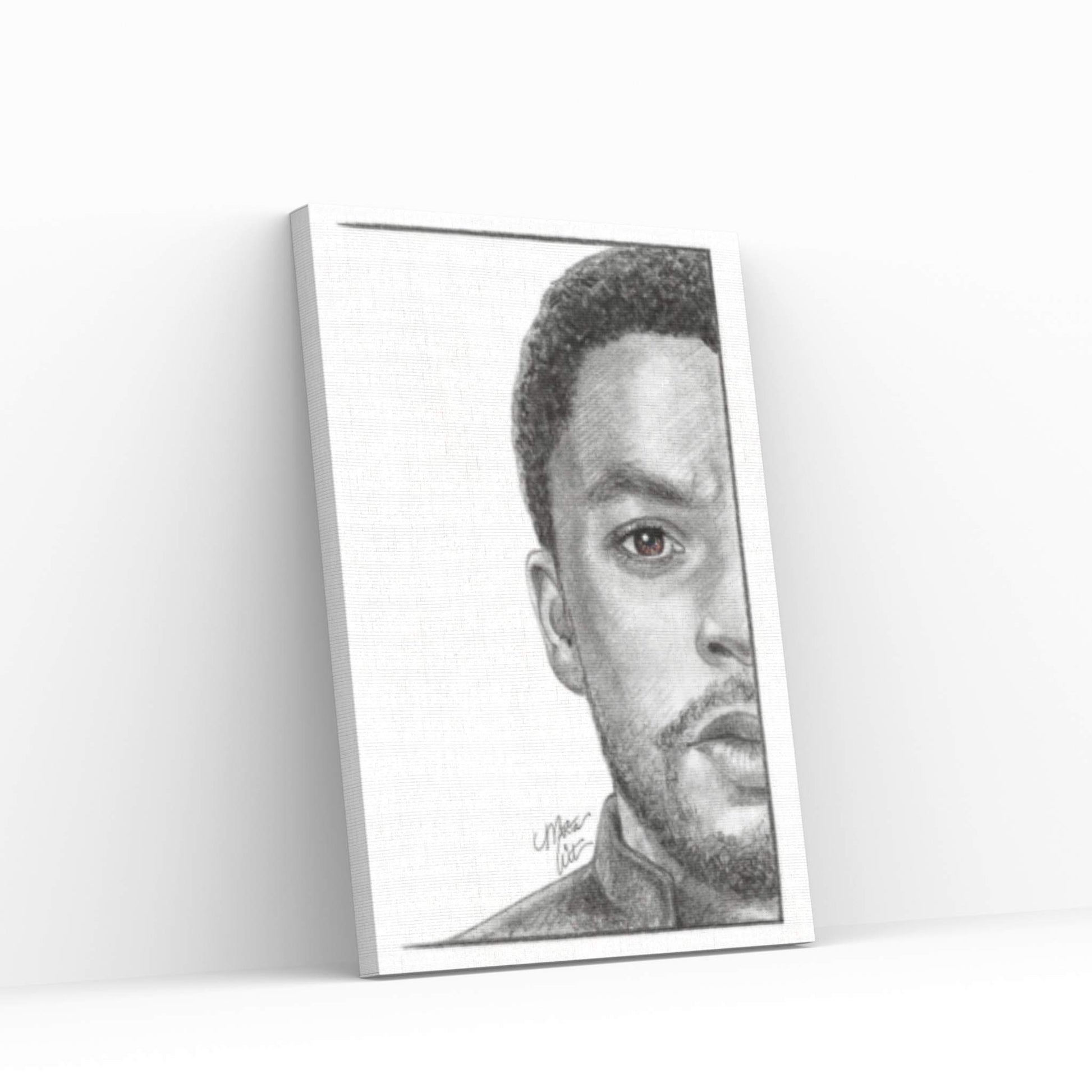 T'Challa Canvas Wall Art - Y Canvas