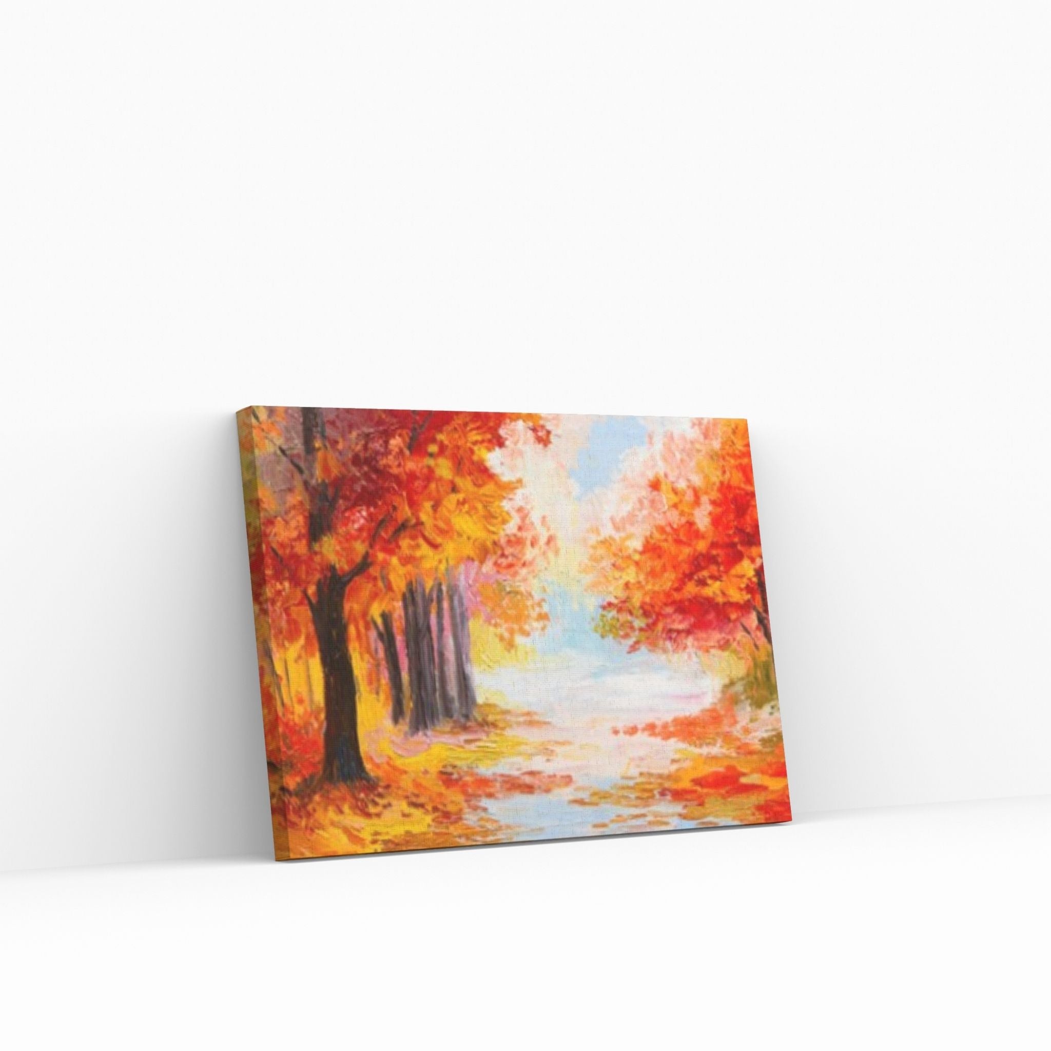 Autumn Landscape Canvas Wall Art Decor, Autumn Landscape Art Canvas, Autumn Printed - Y Canvas