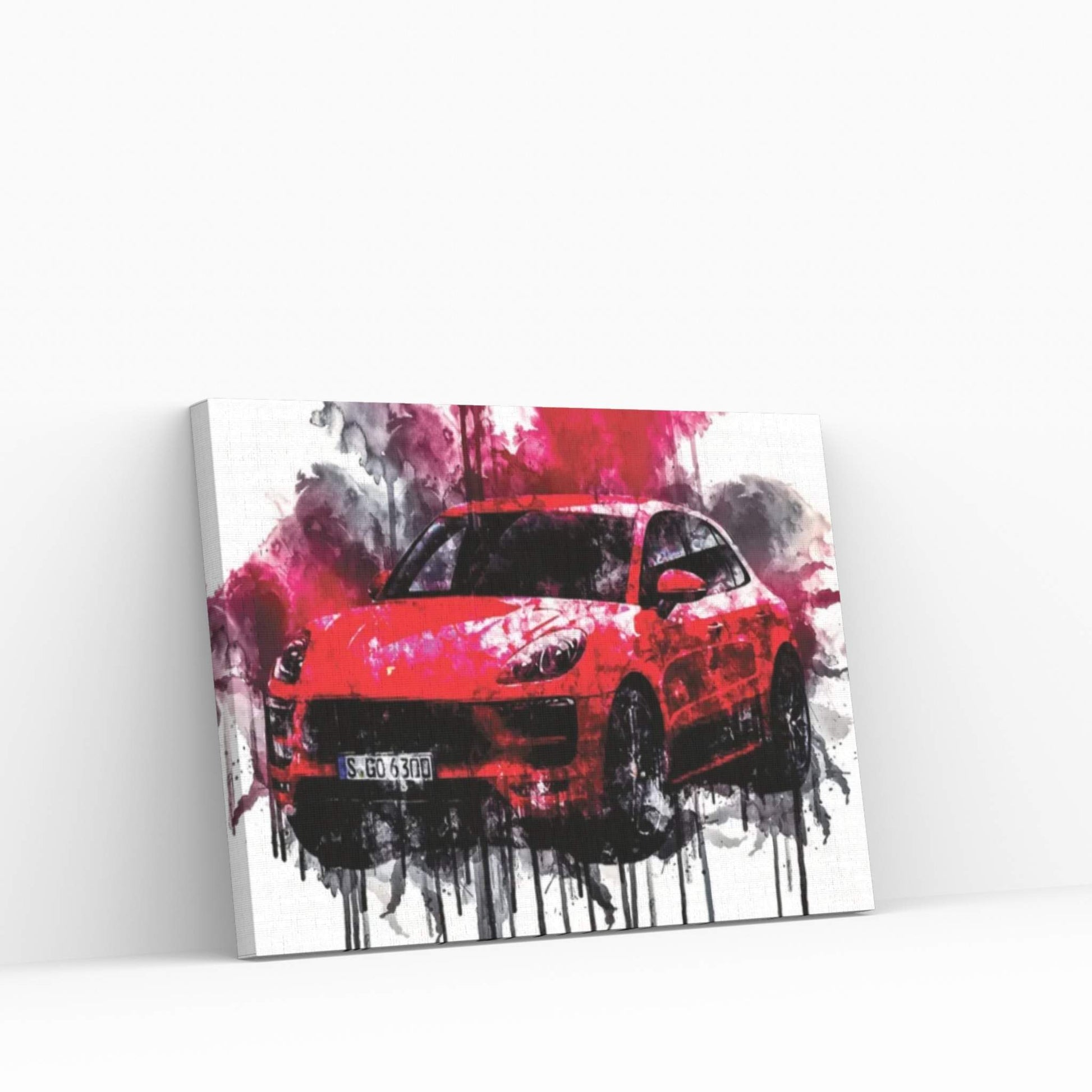 2017 Porsche Macan GTS Canvas Wall Art - Y Canvas