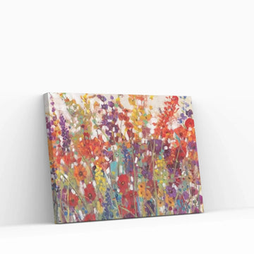 Variety Of Flowers II Canvas Wall Art - Y Canvas