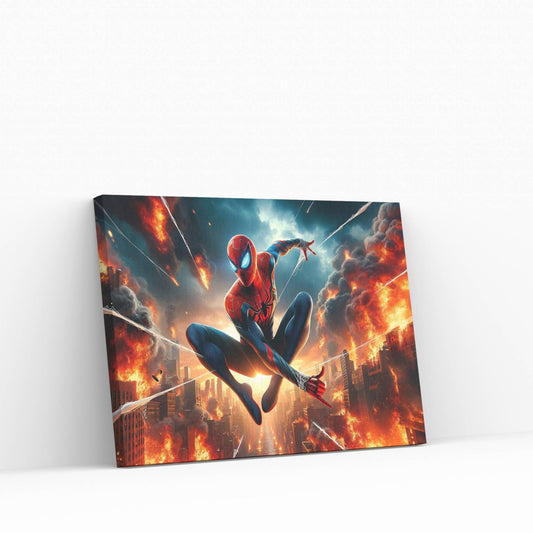 Spiderman Canvas Wall Art - Y Canvas