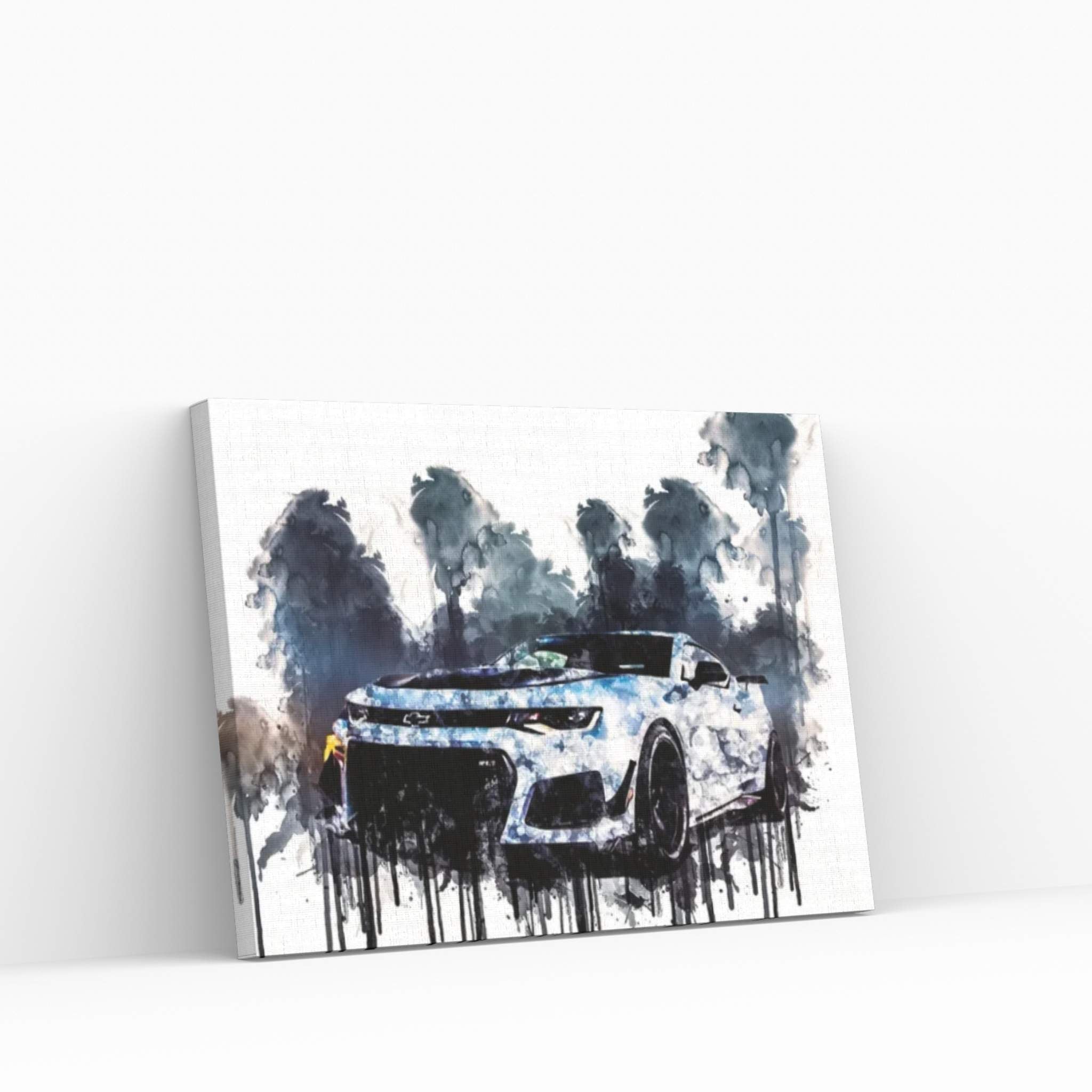 2018 Chevrolet Camaro ZL1 1LE Canvas Wall Art - Y Canvas