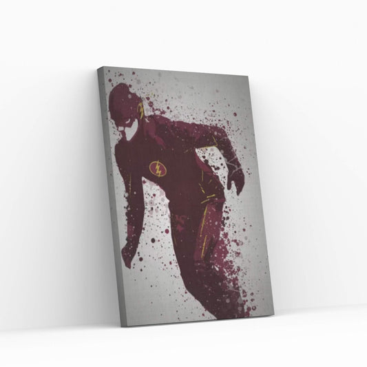 Scarlet Speedster Canvas Wall Art - Y Canvas