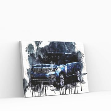 2017 Range Rover Autobiography Vehicle CCLXVIII Canvas Wall Art - Y Canvas