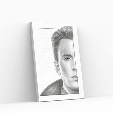 Steve Rogers End Game Canvas Wall Art - Y Canvas