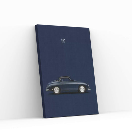 1958 Porsche 356 Canvas Wall Art - Y Canvas