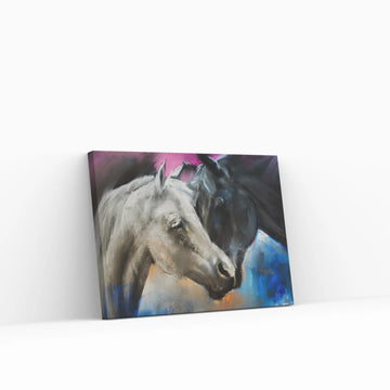 Abstract Horses Canvas WAll Art Home Decor - Y Canvas