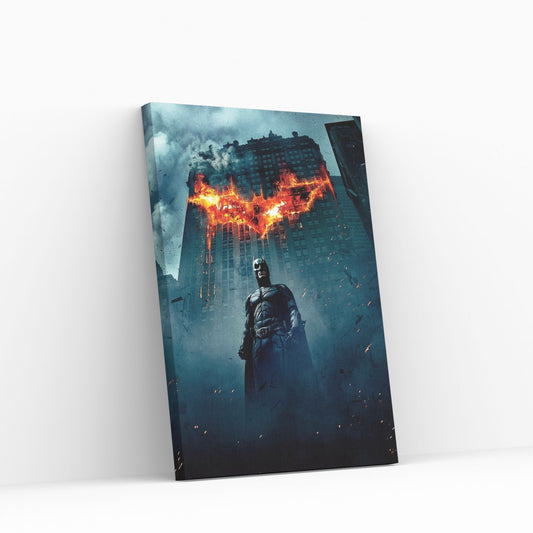 The Dark Knight Batman Canvas Wall Art - Y Canvas