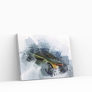 2022 Ds E-Tense Performance Concept Exterior Canvas Wall Art - Y Canvas