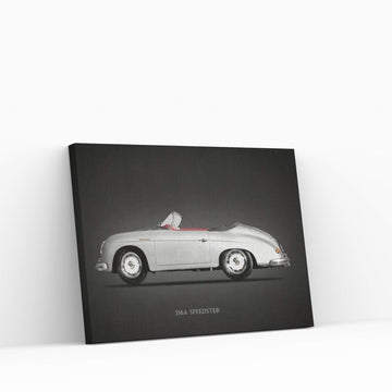 Porsche 356A Speedster 1957 Canvas Wall Art - Y Canvas