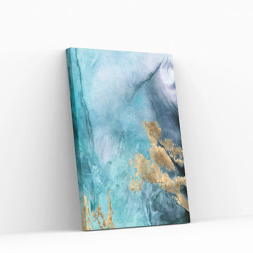 Gold Under The Sea I Canvas Wall Art - Y Canvas