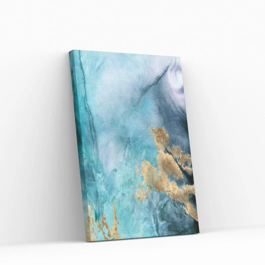 Gold Under The Sea I Canvas Wall Art - Y Canvas