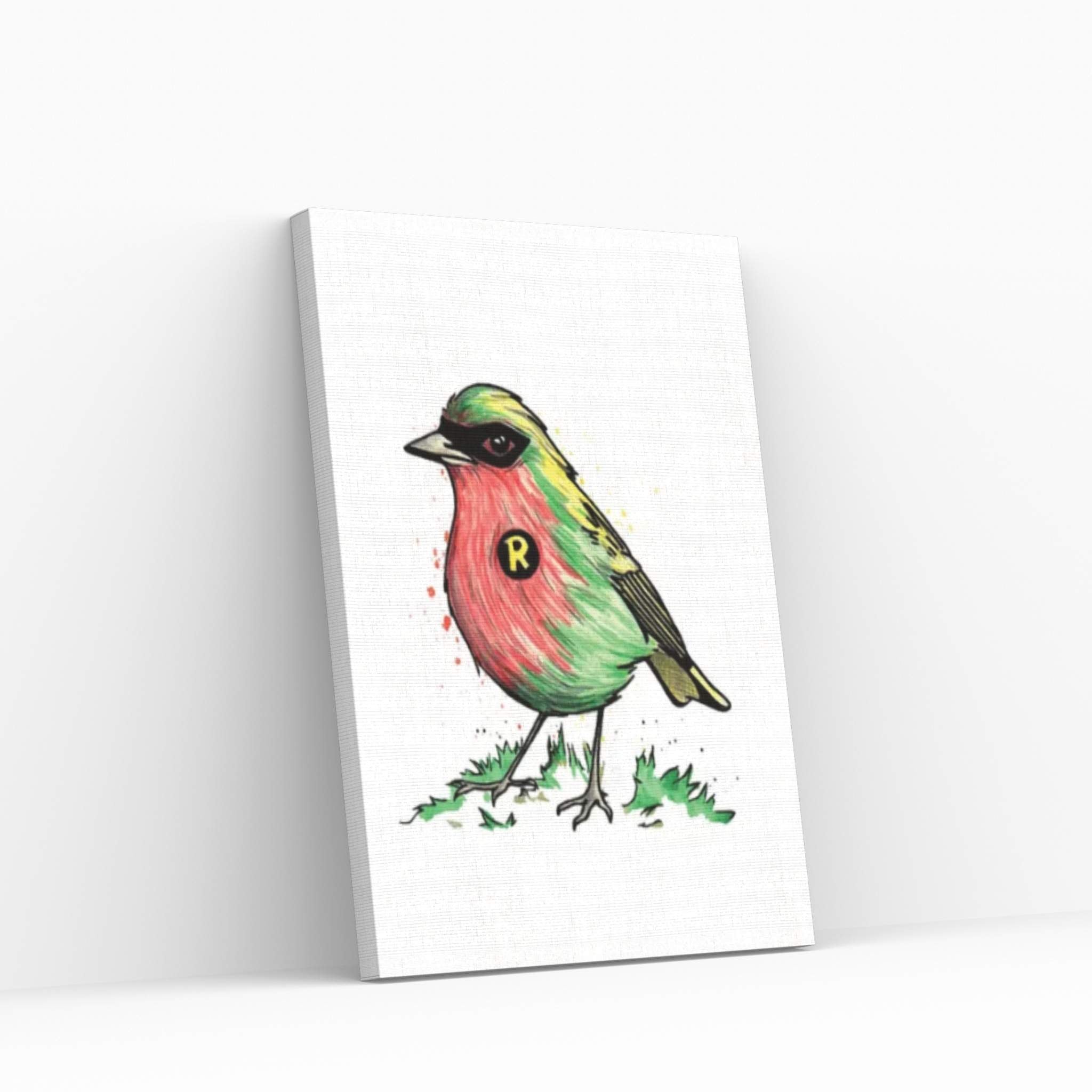 Robin Canvas Wall Art - Y Canvas