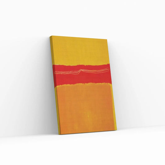 Mark Rothko Print Exhibition Canvas Wall Art,Red Exhibition Mark Rothko Art - Y Canvas