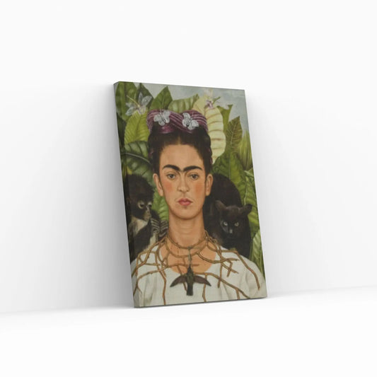 Rare Frida Kahlo Canvas Wall Art Print, Vintage Frida Kahlo Print, Frida Kahlophoto Poster Home Decor - Y Canvas