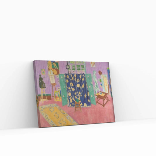 Henri Matisse Pink Studio 1911 Canvas Wall Art Poster, Henri Matisse Canvas Wall Art Poster - Y Canvas