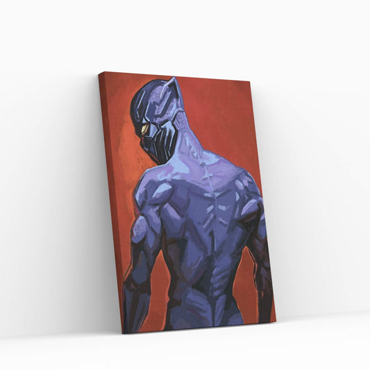 Black Panther Canvas Wall Art - Y Canvas