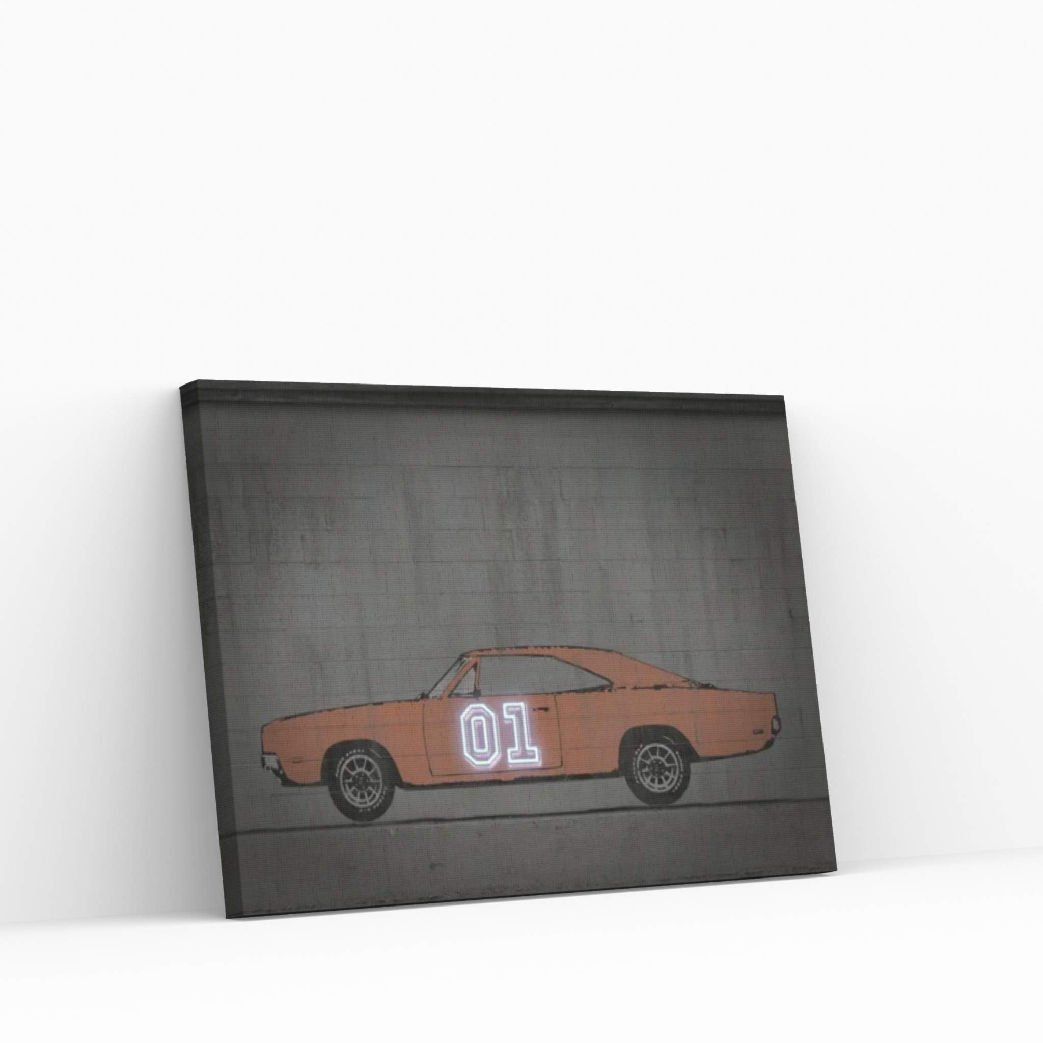 General Lee Canvas Wall Art - Y Canvas