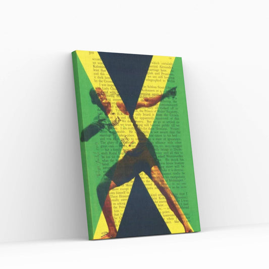 Usain Bolt Canvas Wall Art - Y Canvas