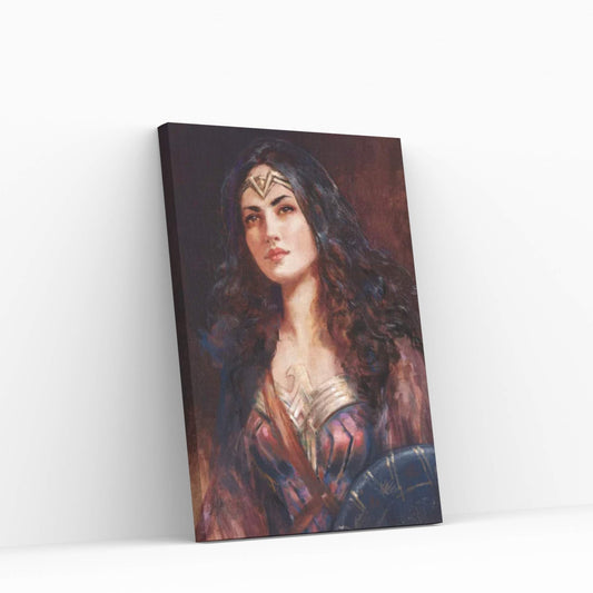 Diana Prince Portrait Canvas Wall Art - Y Canvas