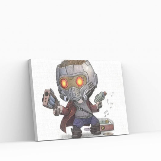 StarLord II Canvas Wall Art - Y Canvas