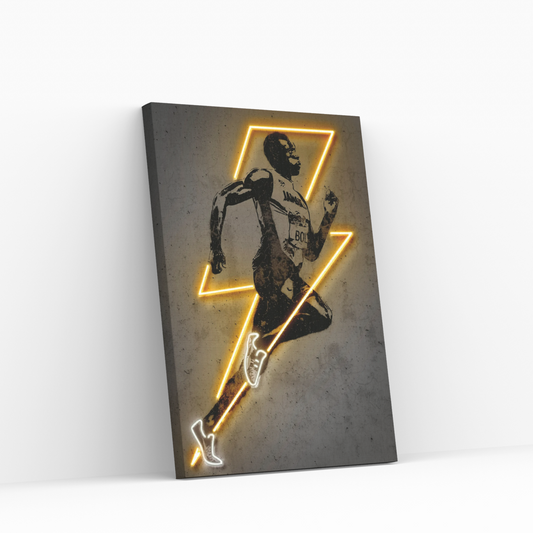 Usain Bolt Canvas Wall Art - Y Canvas