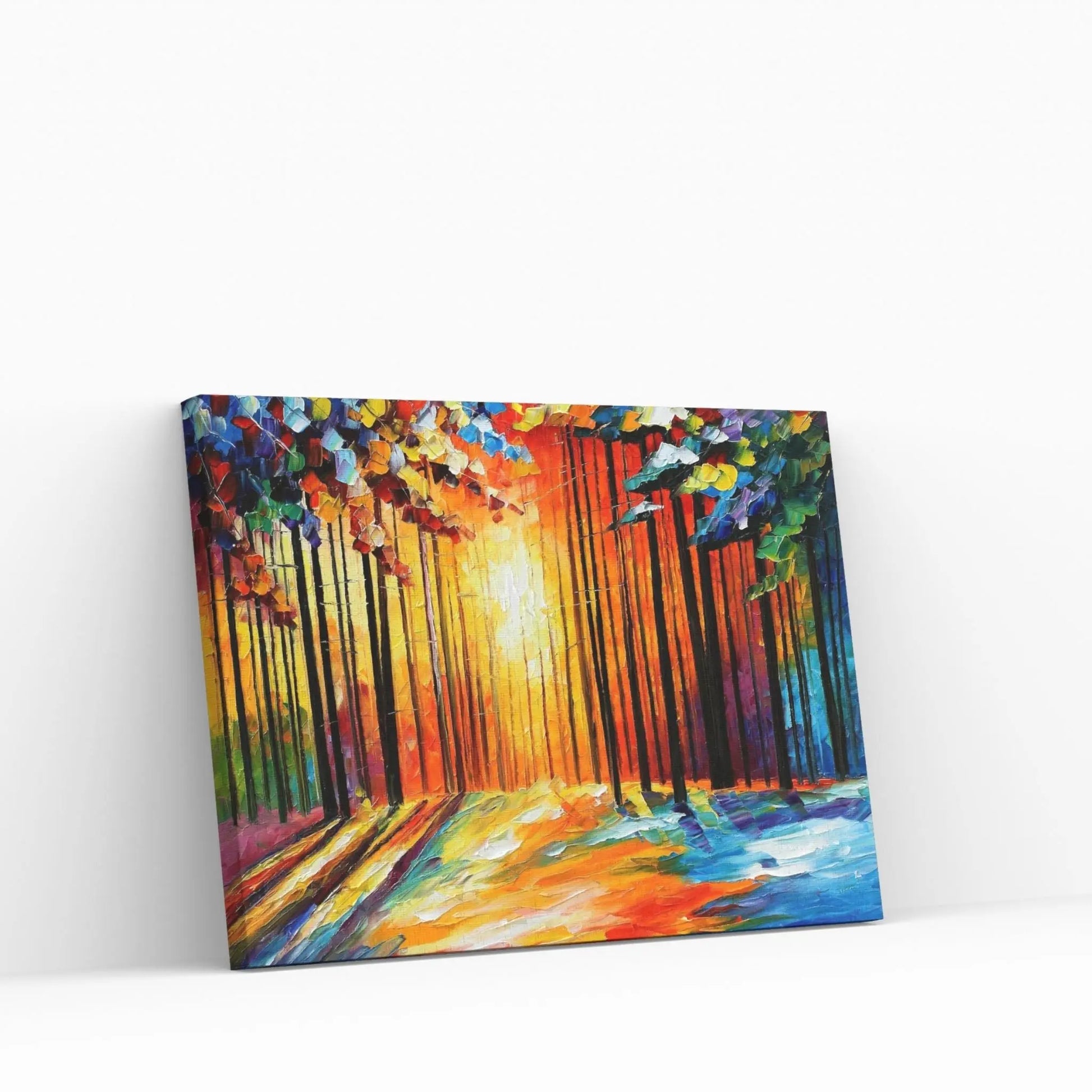 Sun Of January Canvas Wall Art - Y Canvas