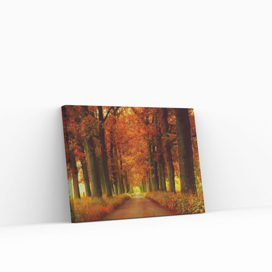 Autumn Leaves Canvas Wall Art, Canvas Wall Art Poster - Y Canvas