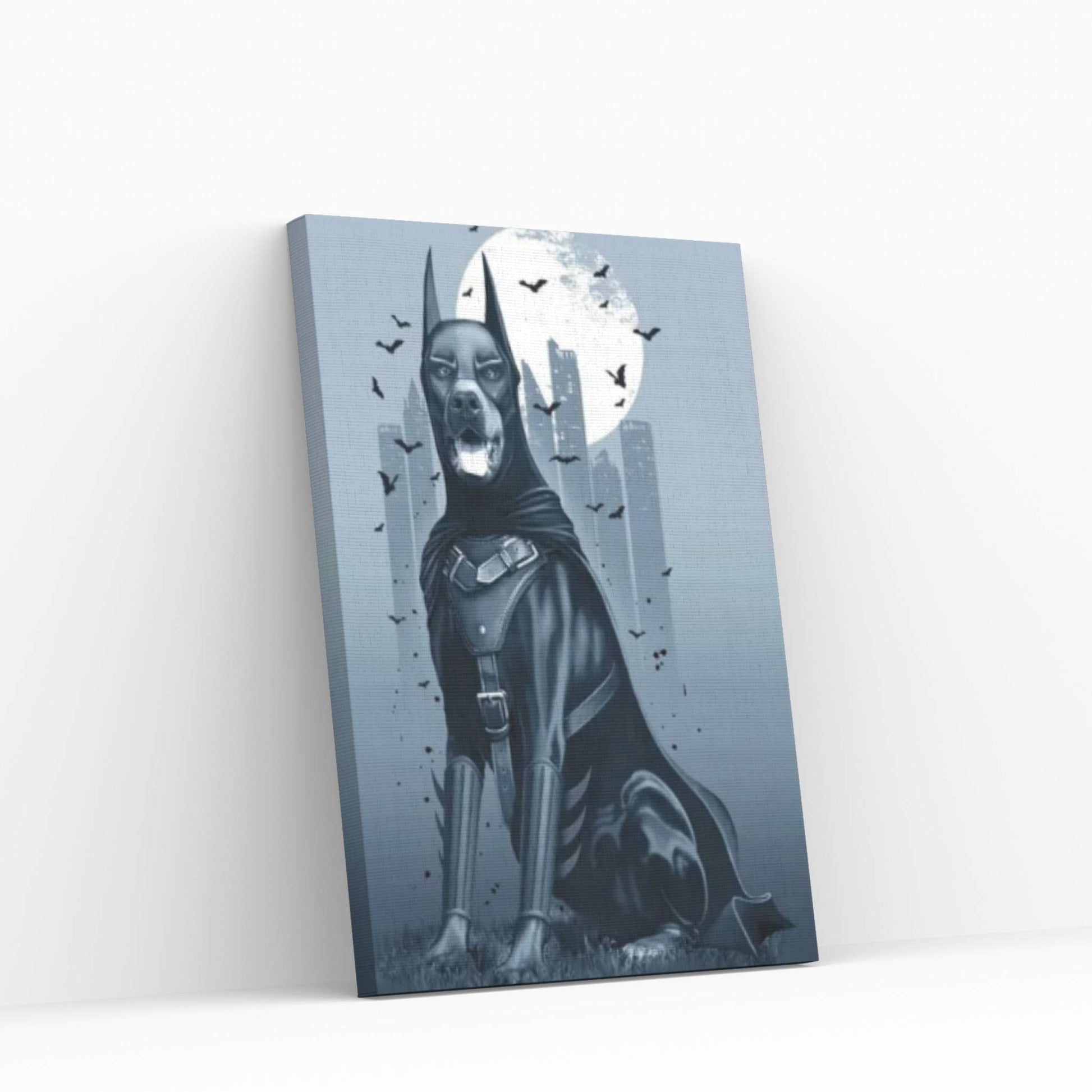 Doberman Canvas Wall Art - Y Canvas