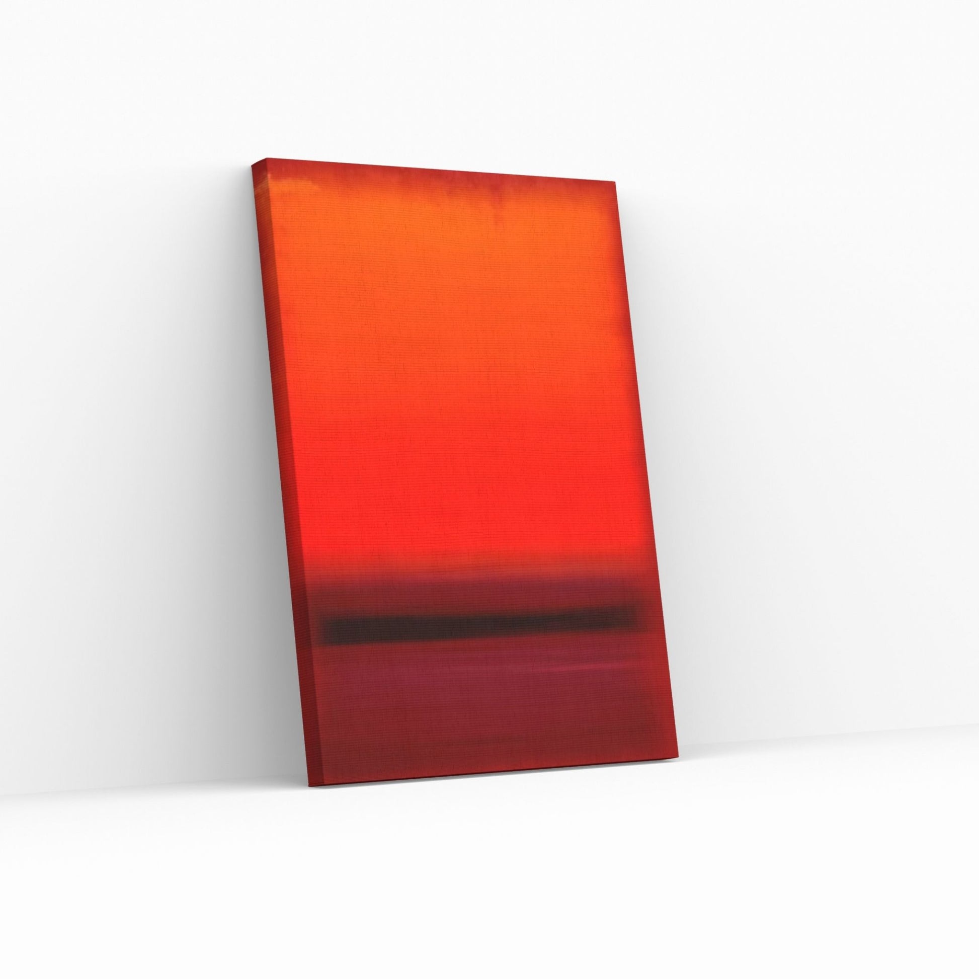 Mark Rothko Frame Canvas/Poster Art Red Reproduction, Rothko Reproduction, Modern Art Expressionism Painting - Y Canvas