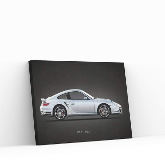 Porsche 911 Turbo 997 2007 Canvas Wall Art - Y Canvas