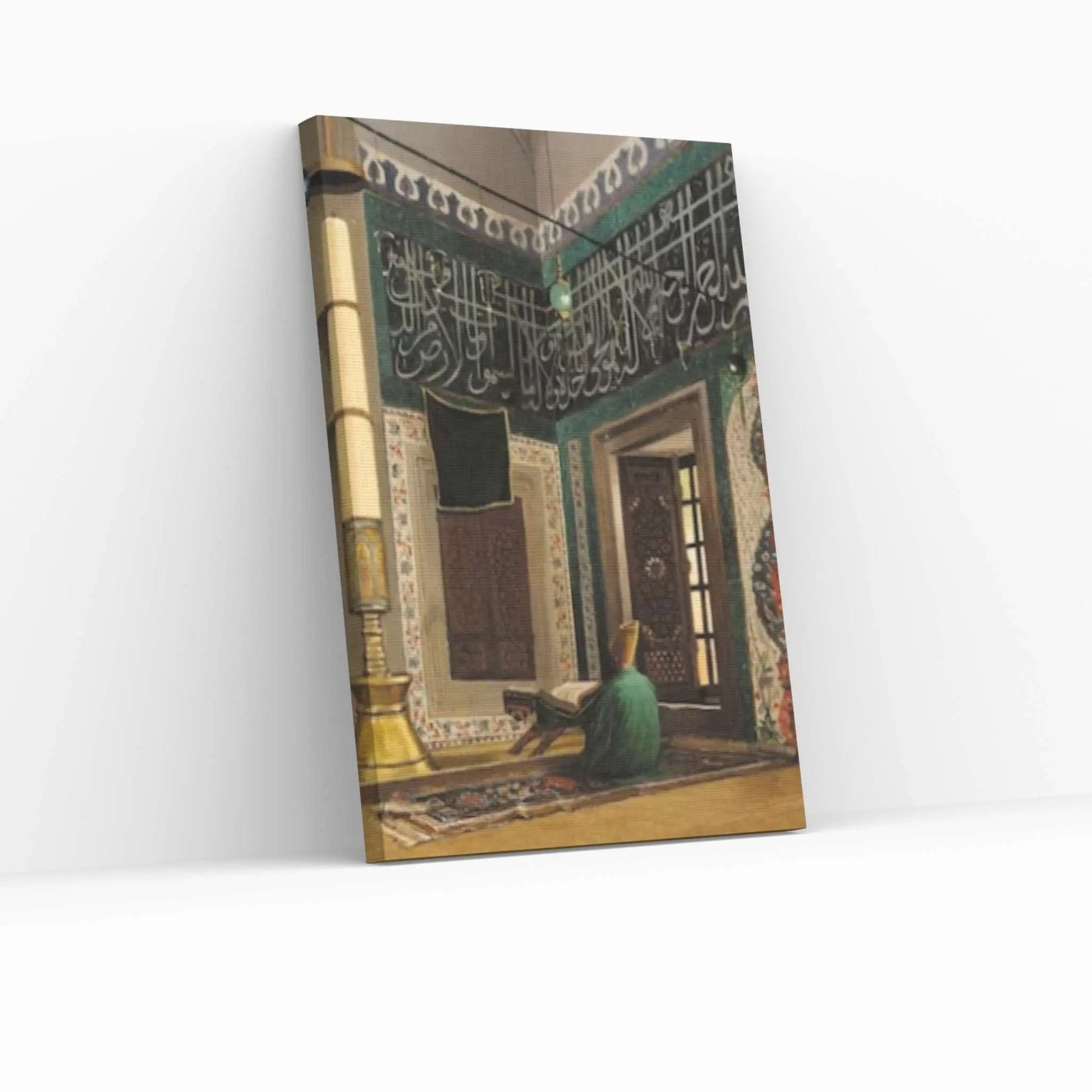 Osman Hamdi Bey, Atik Valide Mosque Canvas Wall Art, Osman Hamdi Painting - Y Canvas