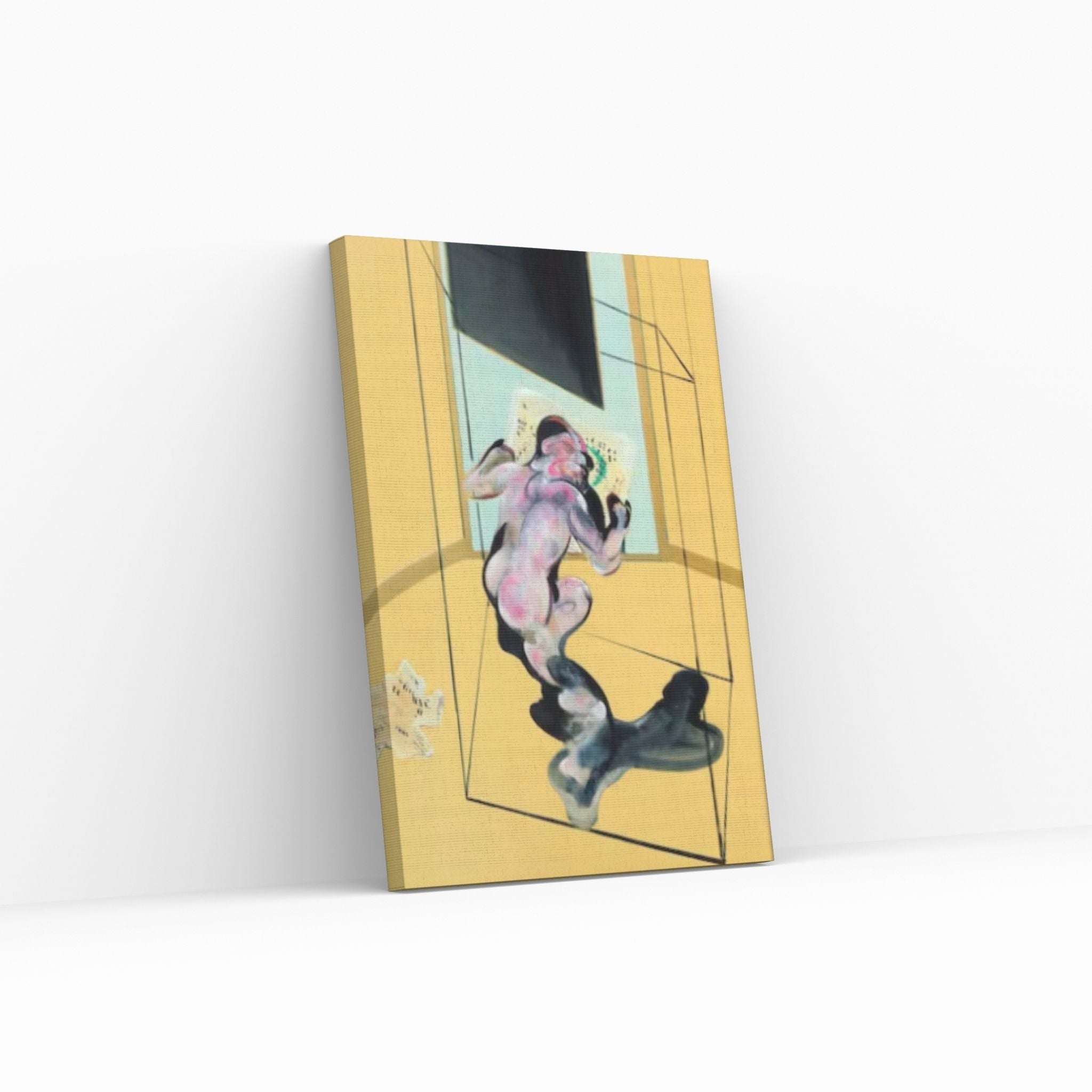 Francis Bacon Painting Modern Art Canvas Wall Art - Painting Reproduction Print - Y Canvas