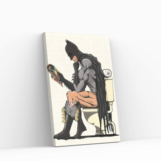 Bat Loo II Canvas Wall Art - Y Canvas