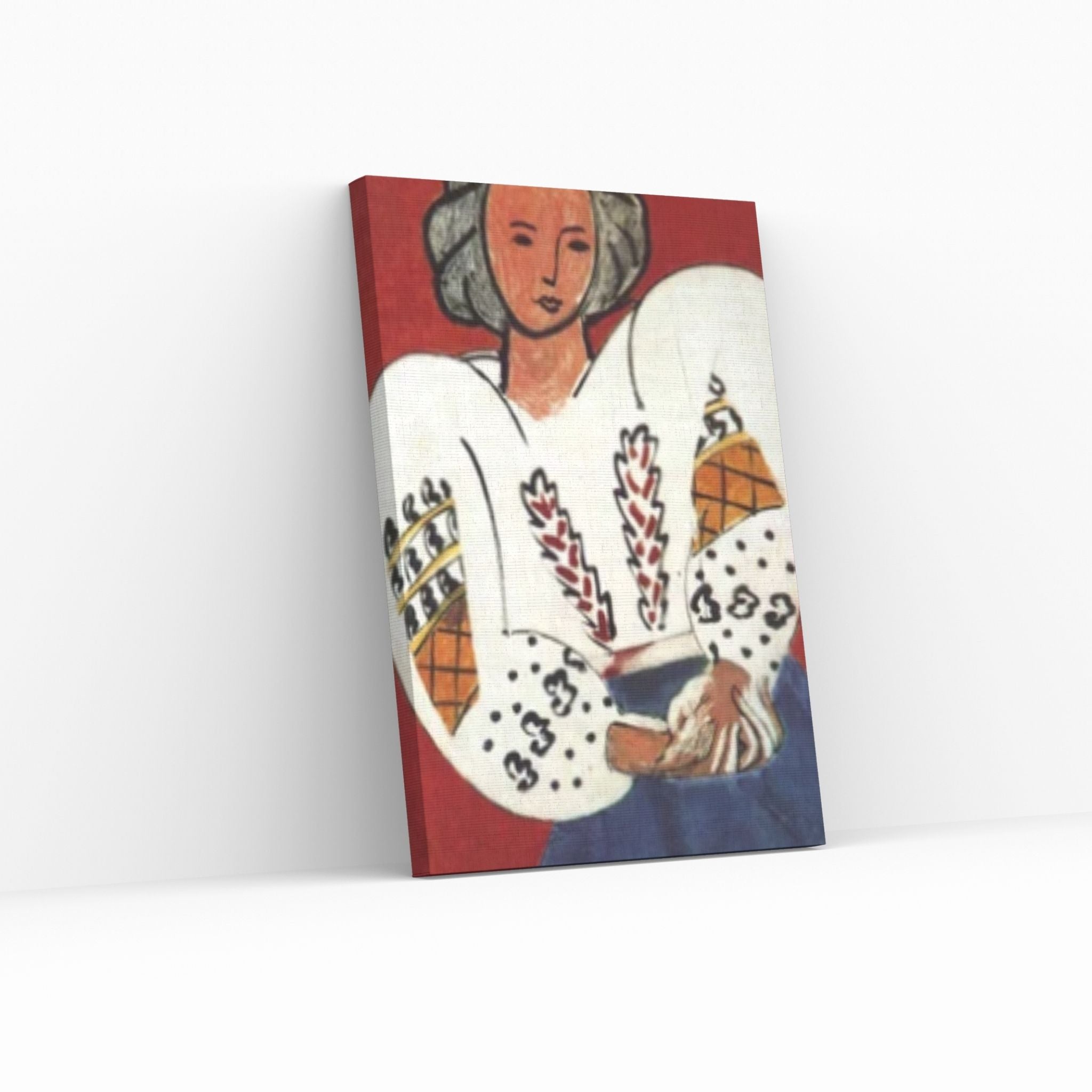 Henri Matisse La Blouse Roumaine 1940 Canvas Wall Art Poster, Henri Matisse Woman Print Canvas Art - Y Canvas