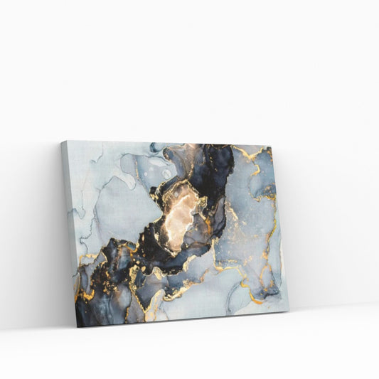 Large Gold Marble Canvas Wall Art, Marble Wall Decor - Y Canvas