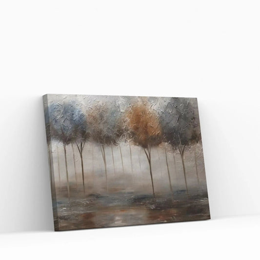 The Silver Pond Canvas Wall Art - Y Canvas