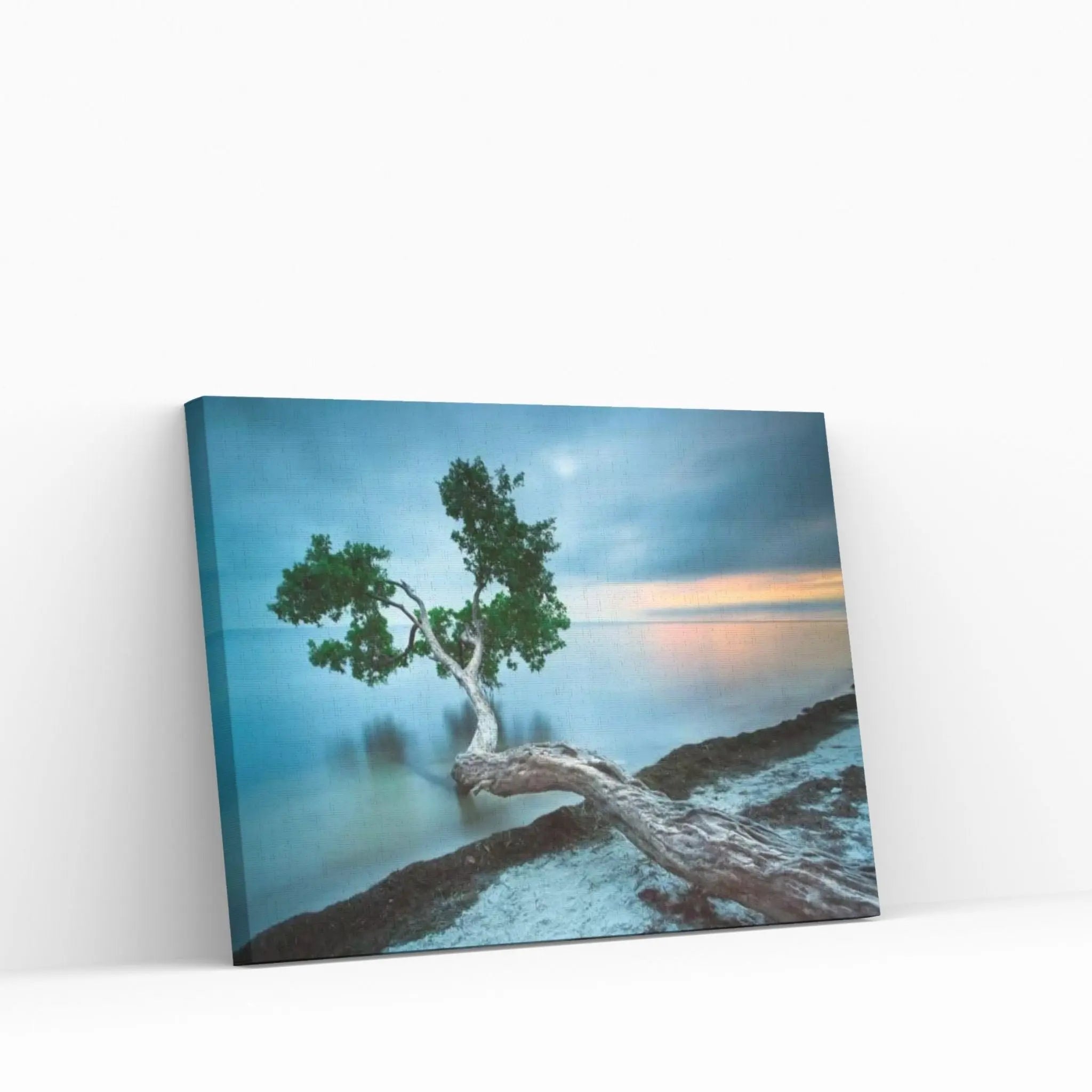 Water Tree 10 Color Canvas Wall Art - Y Canvas