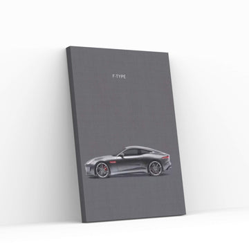 Jaguar F-TYPE Canvas Wall Art - Y Canvas